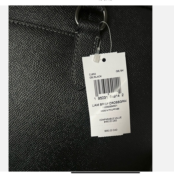 Coach
Coach Mens Liam Compact Brief - Black - Picture 8 of 10